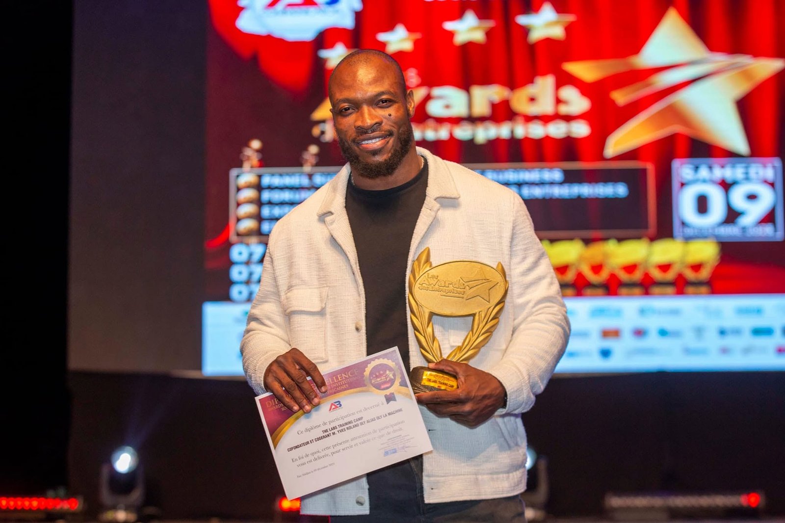 Remise de Trophée Awards